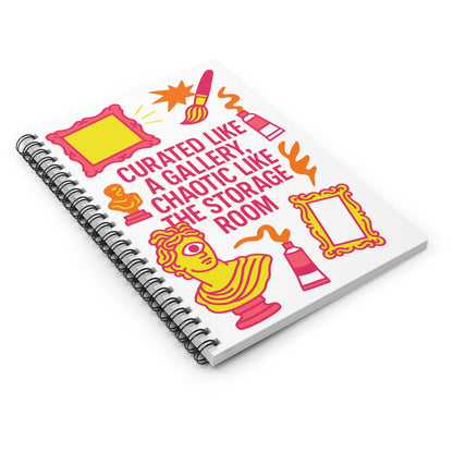 Curated Chaos Notebook (Lined)