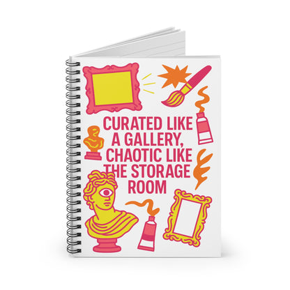 Curated Chaos Notebook (Lined)