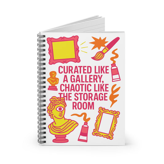 Curated Chaos Notebook (Lined)